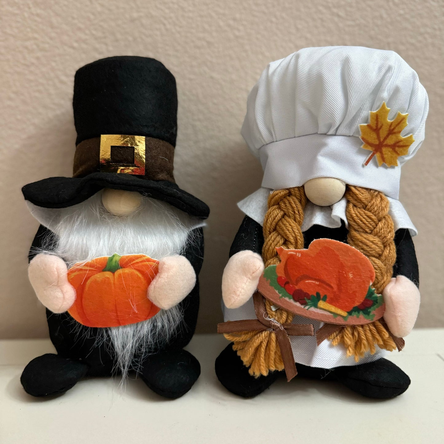 Thanksgiving Couple Gnomes