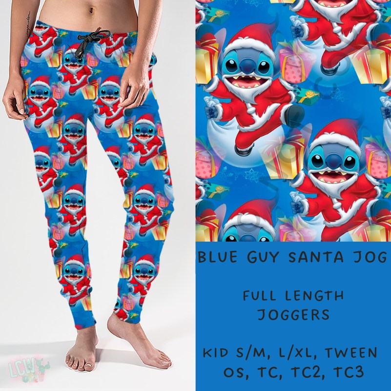 Blue Guy Santa Leggings & Joggers
