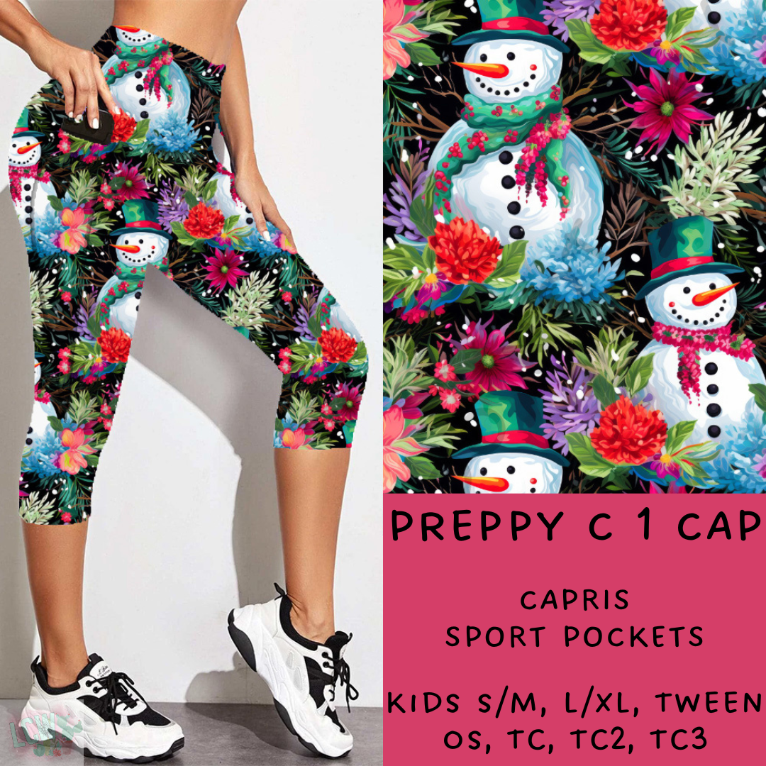 Ready To Ship - Preppy C 1 Sport Pocket Leggings