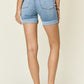 Judy Blue Full Size Tummy Control High Waist Denim Shorts