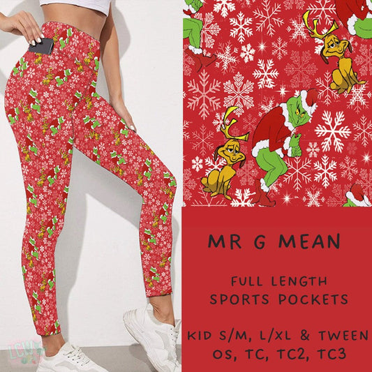 Ready To Ship - Mr. G Mean Leggings & Joggers