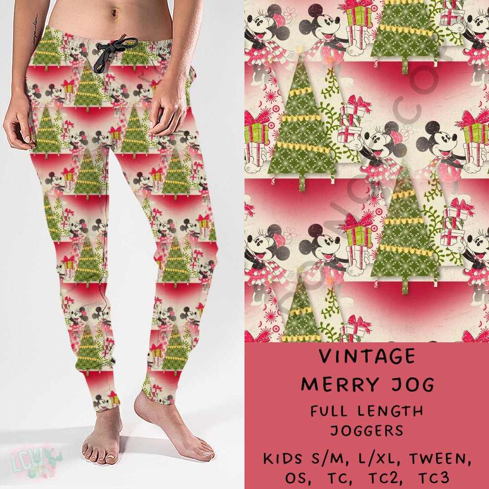 Ready To Ship  - Vintage Merry
