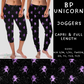 Ready To Ship - BP Unicorn - Full Length Joggers TC - Capri Joggers TC
