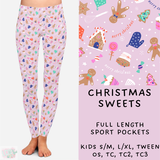 Ready To Ship - Christmas Sweets Leggings & Capris