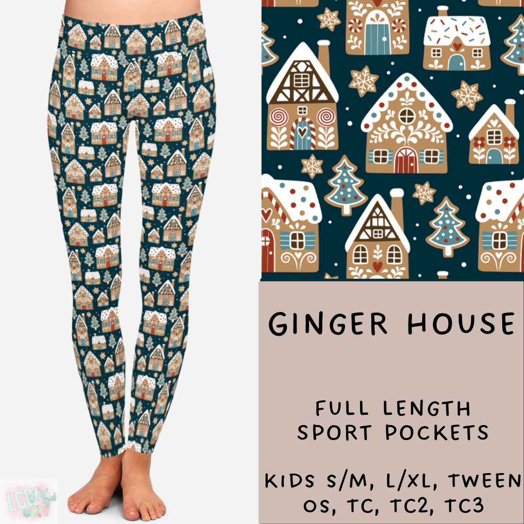 Ready To Ship - Ginger House Leggings & Capris