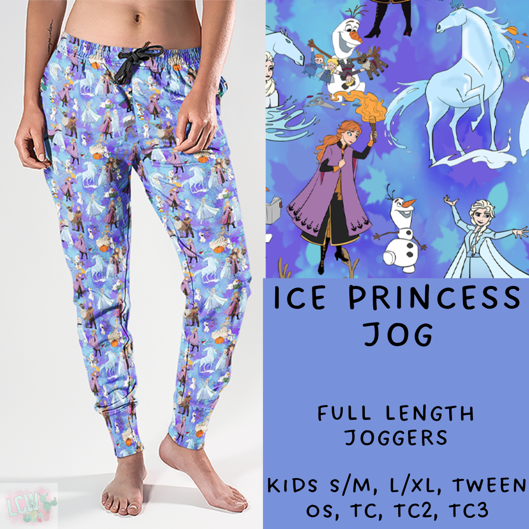 Ready To Ship - Ice Princess Joggers