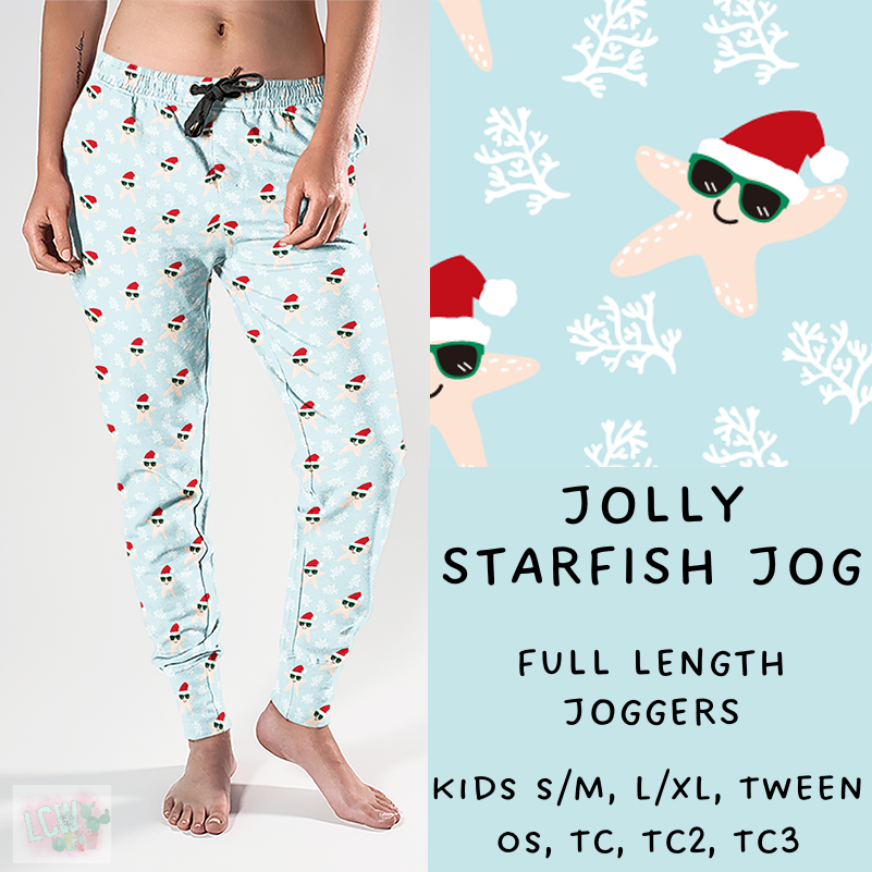 Ready To Ship - Coastal Christmas -Jolly Starfish