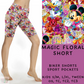 Ready To Ship - Magic Floral Biker Shorts