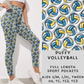 Ready To Ship - Puffy Sports - Puffy Volleyball Leggings