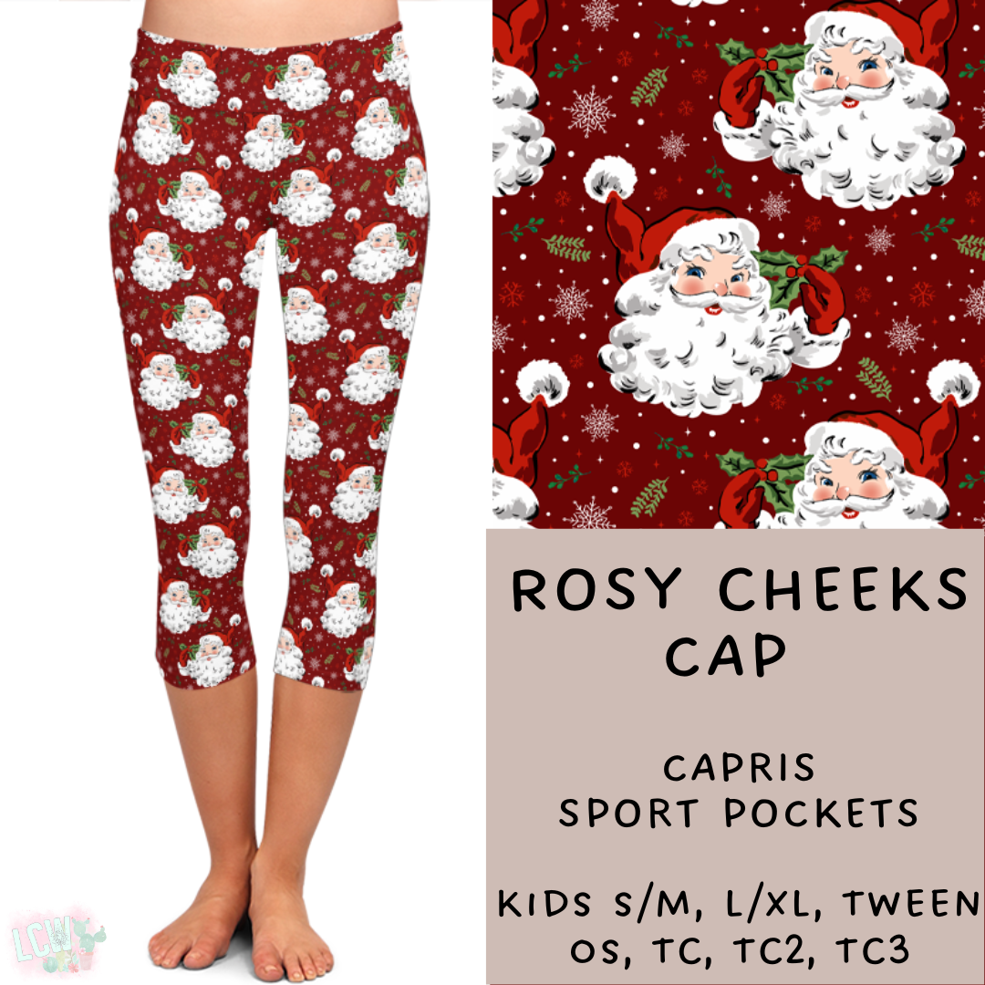 Ready To Ship - Rosy Cheeks Leggings & Capris