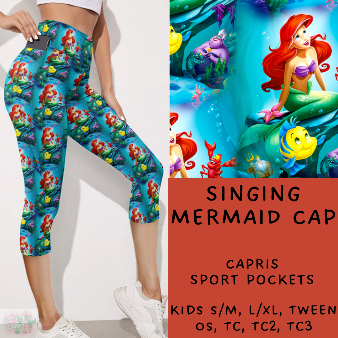 Ready To Ship - Singing Mermaid Capri