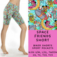 Ready To Ship - Space Friends Biker Shorts