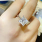 5 Carat Moissanite Solitaire Ring