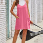 Scoop Neck Cami Dress and Shorts Set
