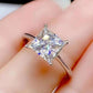 5 Carat Moissanite Solitaire Ring