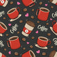 Ready To Ship - Coffee Love Capri Joggers